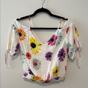 Floral Off-Shoulder Top